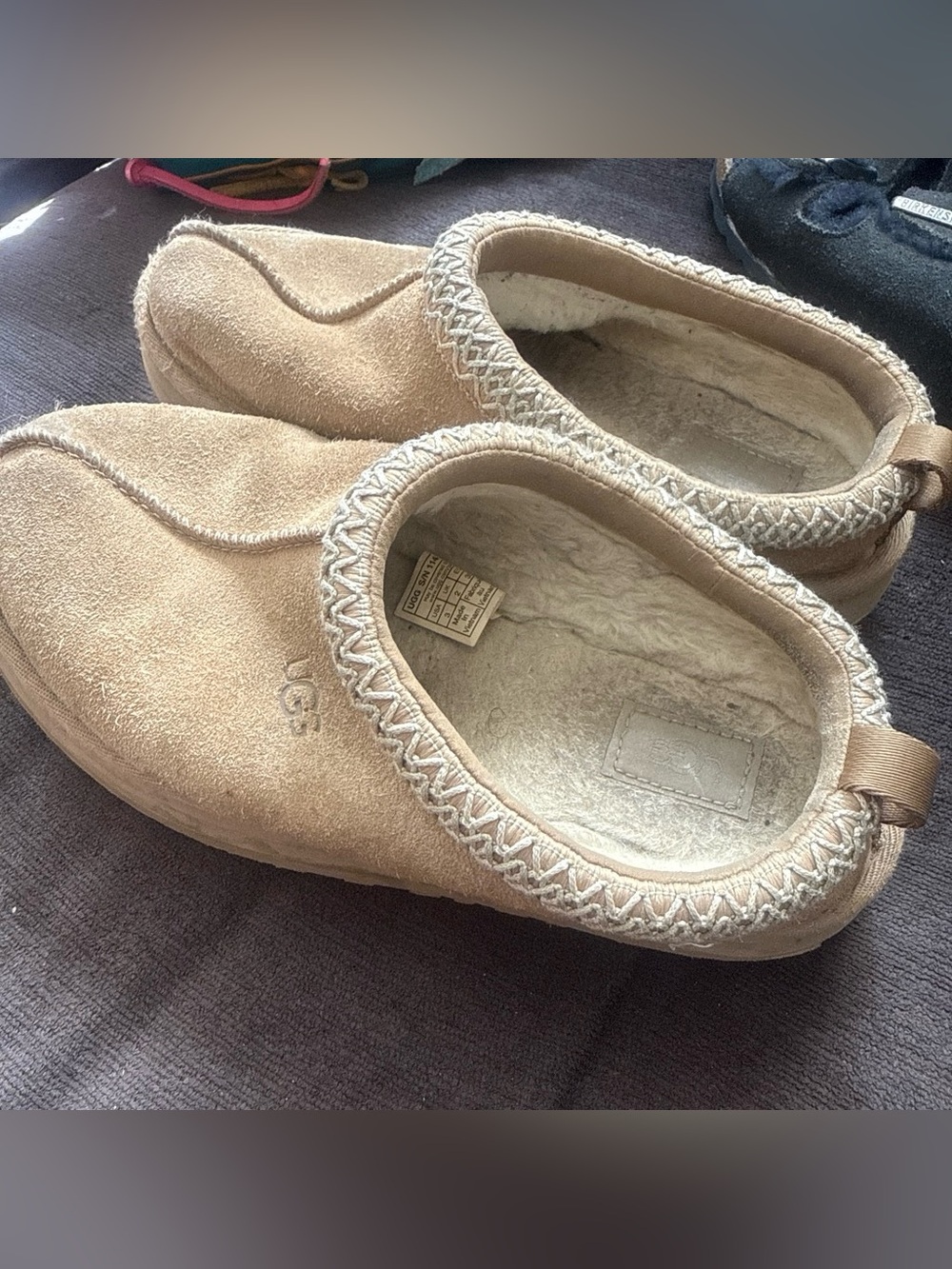 UGG Kids' Tasman Slippers in Chestnut